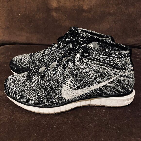 Nike Free Flyknit Chukka Oreo Sneakerboot 639700-001 2013-2014 Men\'s 8 US 41 EUR main image 12